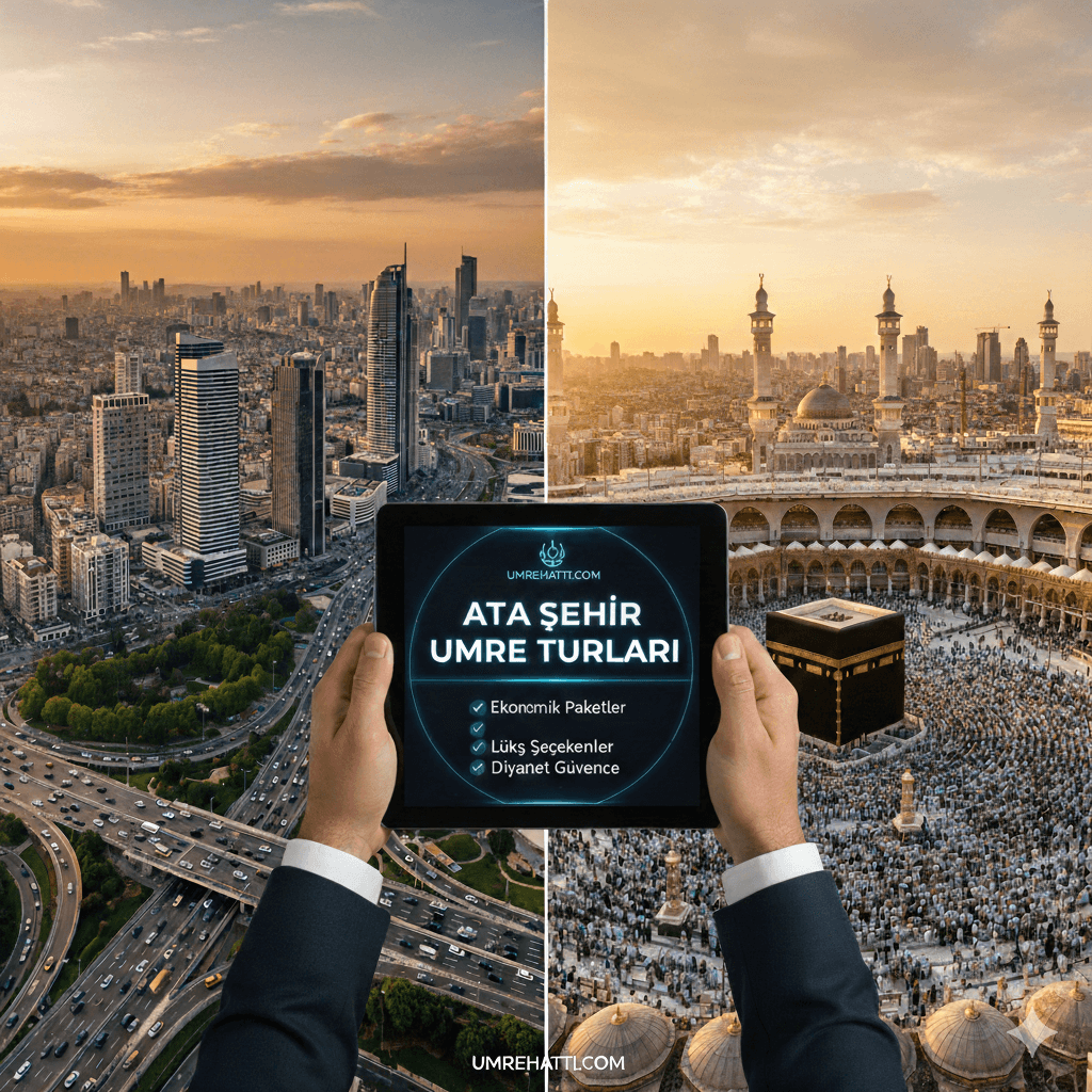 Ataşehir Umre Turları 2026 - Uygun Fiyatlar & Lüks Paketler